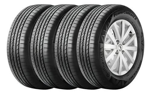 Kit 4 Cubiertas Continental 205/55 R16 Power Contact 2 91v C