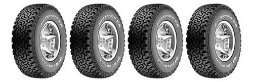 Kit 4 Neumáticos Bfgoodrich 31×10.50r15lt 109r At T/a Ko3